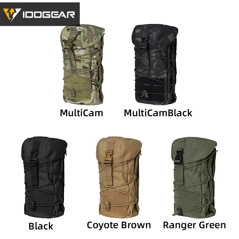 Idogear Tactical Pouch General Purpose Military Utility Pouch Molle Sundries Recycling Bag Airsoft