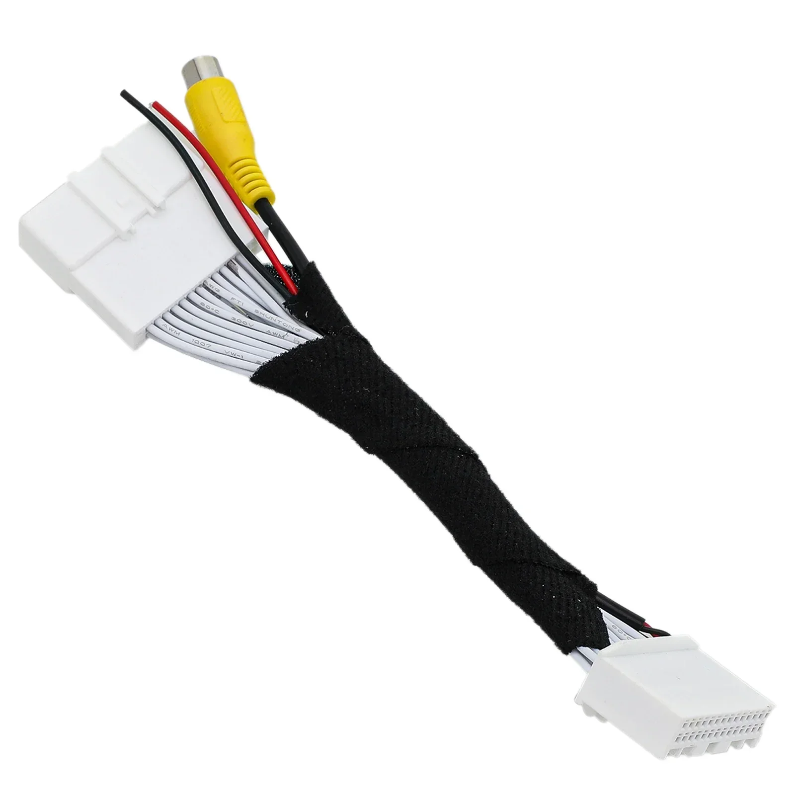 01 1Pcs Car Rear View Back Up Camera Video Input Cable For Mazda CX-5 Adapter Cable Adapter Wiring Connector Car Accessories