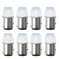 8PCS 1157 P21/5w BAY15d LED Bulbs 12V 24V 2835 Chips Super Bright Car Brake Lights Tail Lights Daytime Running Lights