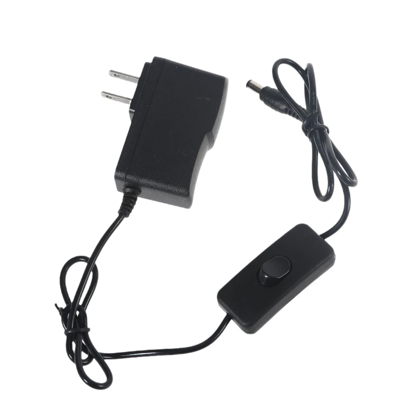 AC to 1.5V 1A Power Supply Adapter with Switch C D AA AAA Battery Eliminator