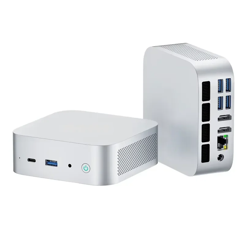 Gaming Mini PC AMD Ryzen 7 8745HS 8845HS 8GB 16GB 32GB DDR5 RAM Windows 11 Pro Ultra Quiet 24/7 Home Server for Business
