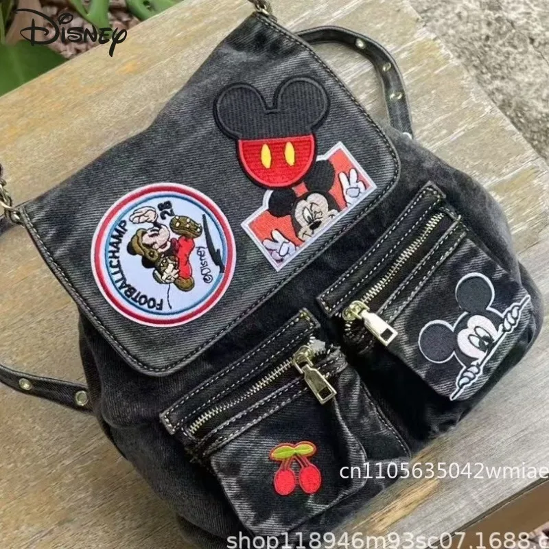 2026 New Student Backpack Fashion High Quality Cowboy Women's Shoulder Storage Bag Cartoon Multi Functional Travel Backpack