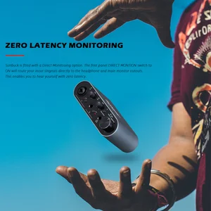 BOMGE BMG-11S USB Focusrite سالي سولو واجهة الصوت خلاط 24 بت / 192 كيلو هرتز بطاقة صوت احترافية وشاشة مكبر للصوت لأجهزة الكمبيوتر الحية أفضل 10 جيتار مستعمل رخيص مبيعا - رقم 4