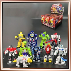 Blokees Transformers Bumblebee Optimus Prime Skyfall Action Figure Statue Figure Model Collection Ornament Birthday Gift Toy