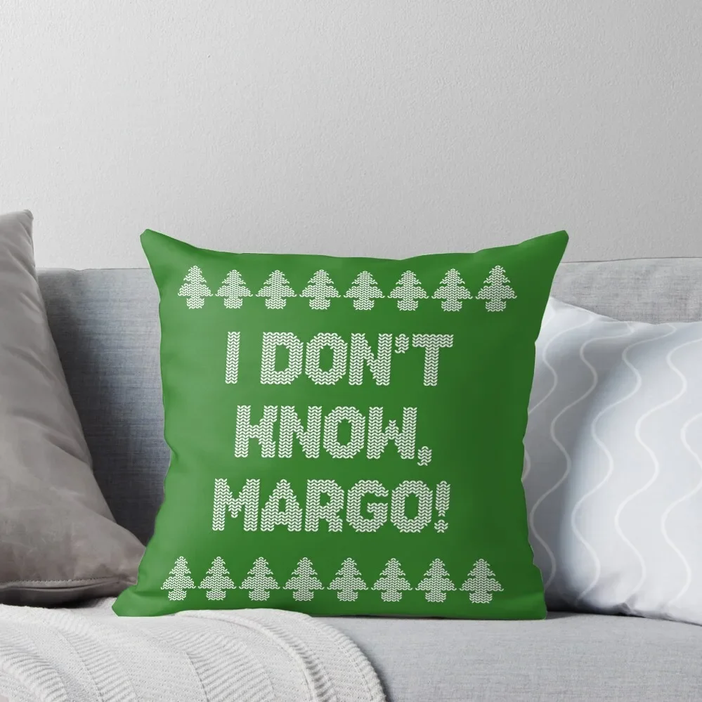 I don't know, Margo! Throw Pillow christmas cushions covers Cushions Home Decor pillow