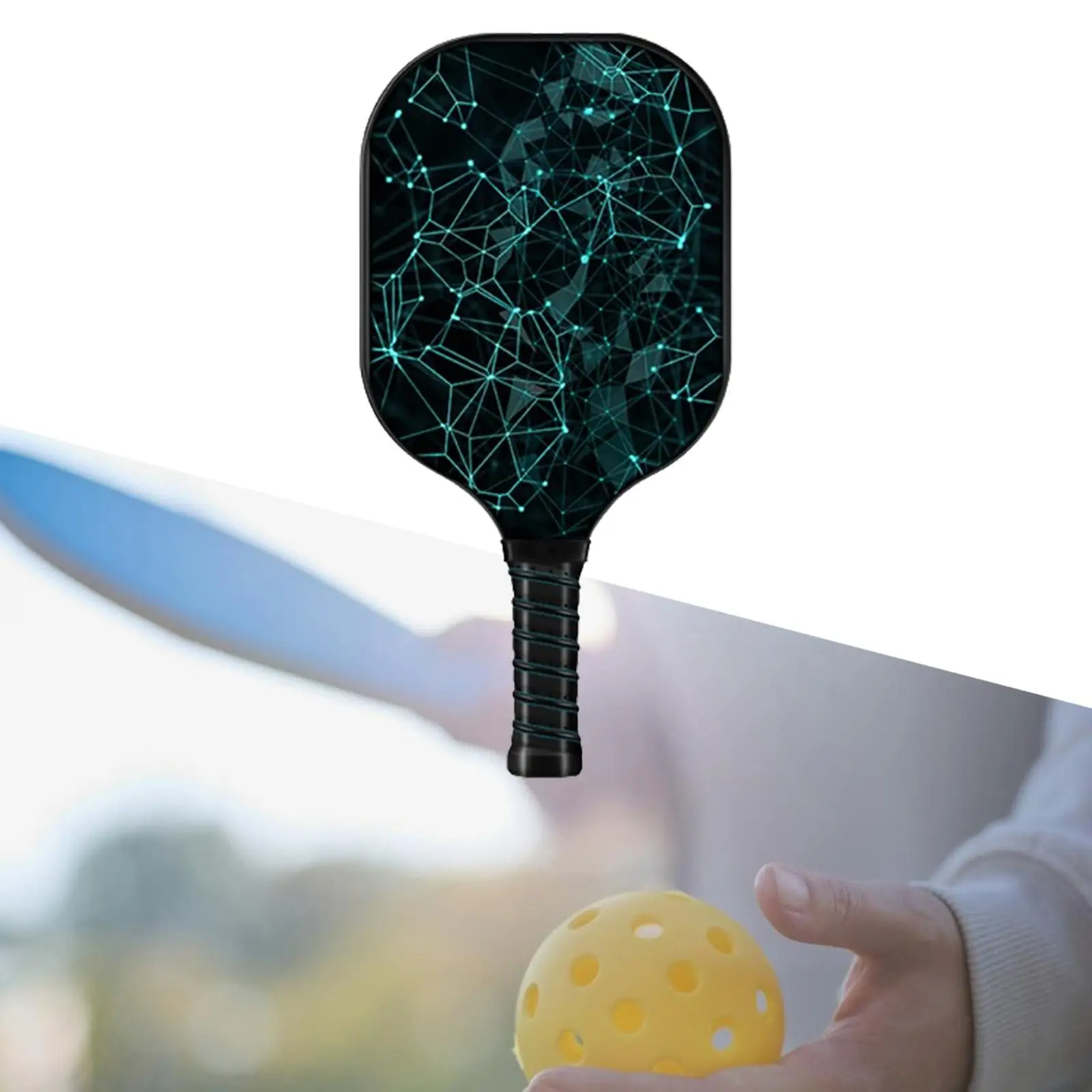 Pickleball Racket Practice Equipment with Comfort Grip Pickleball Paddle Racket