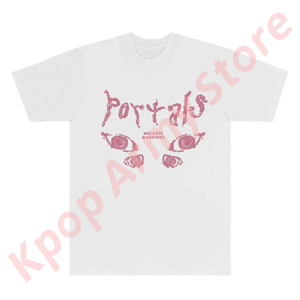 Melanie Martinez Portals Moth T-shirts Tour New Logo Merch Tee Women Men Fashion Casual Streetwear Short Sleeve