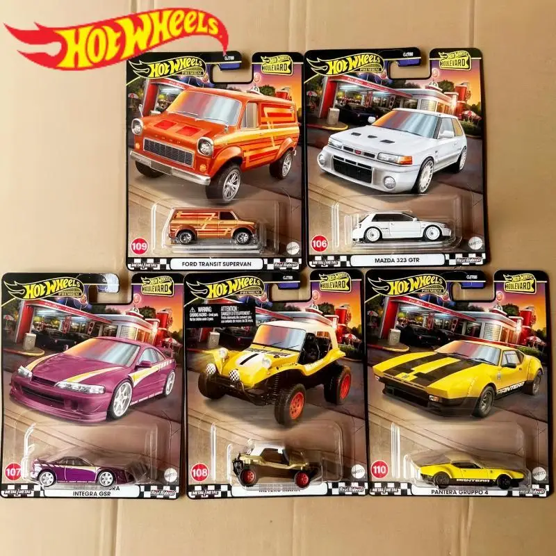 

Оригинальные литые автомобили Hot Wheels Premium Boulevard 22, коллекционные 1:64 GJT68-Y, модель автомобиля из сплава, игрушки, рождественские подарки
