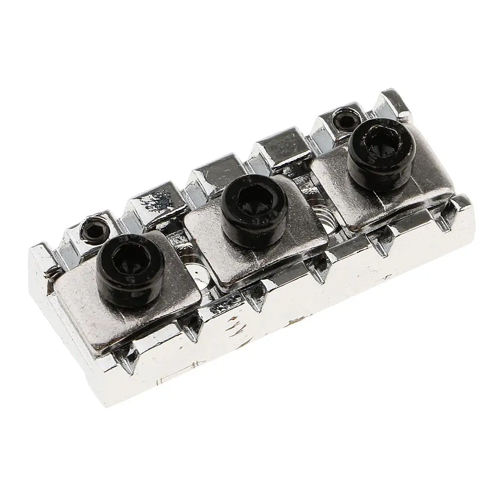 Guitar String Lock Nut Plastic Tremolo Bridge Clamp Electric Guitar Parts Kit for Guitarist Tools and Repair view 5