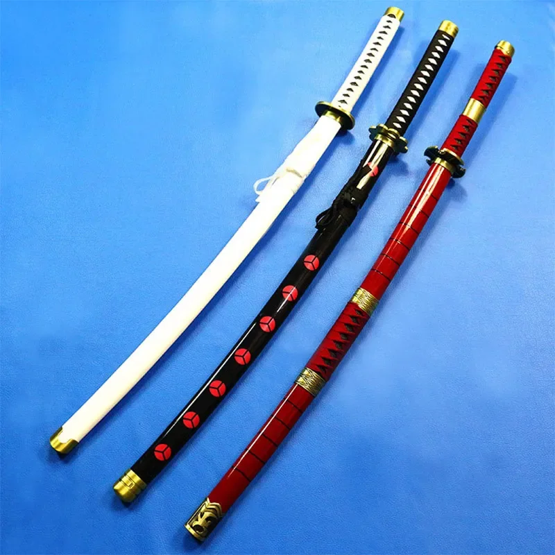 

Katana Zoro Sword Wooden Sword Cosplay Japanese Katana Detail Production Sturdy And Durable Martial Arts Training Props Gifts