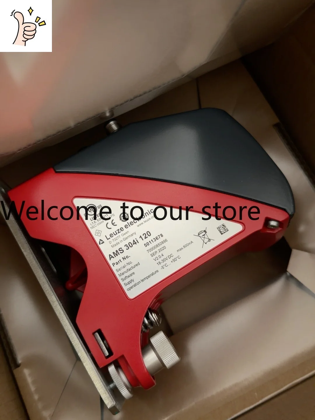 Leuze AMS 304i 120 Laser Distance Sensor