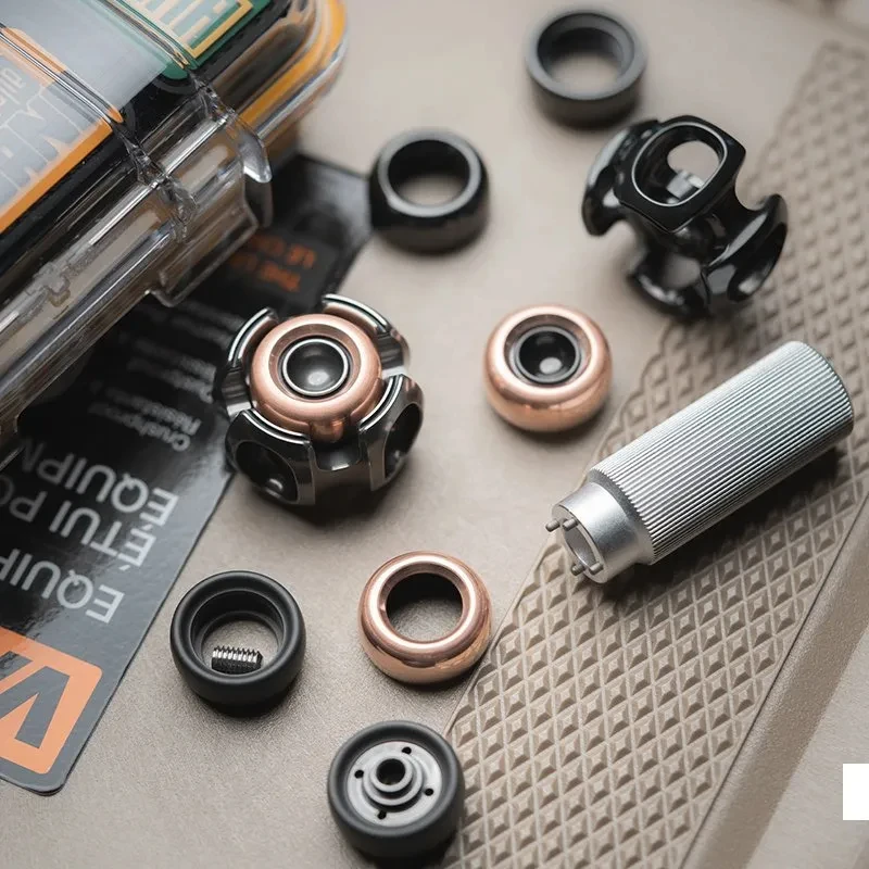 LAUTIE Noiz Air Nano Fidget Spinner Fingertip Gyro Noiz Series Fidgeting juguetes EDC juguete sensorial para adultos aparatos para aliviar el estrés de oficina