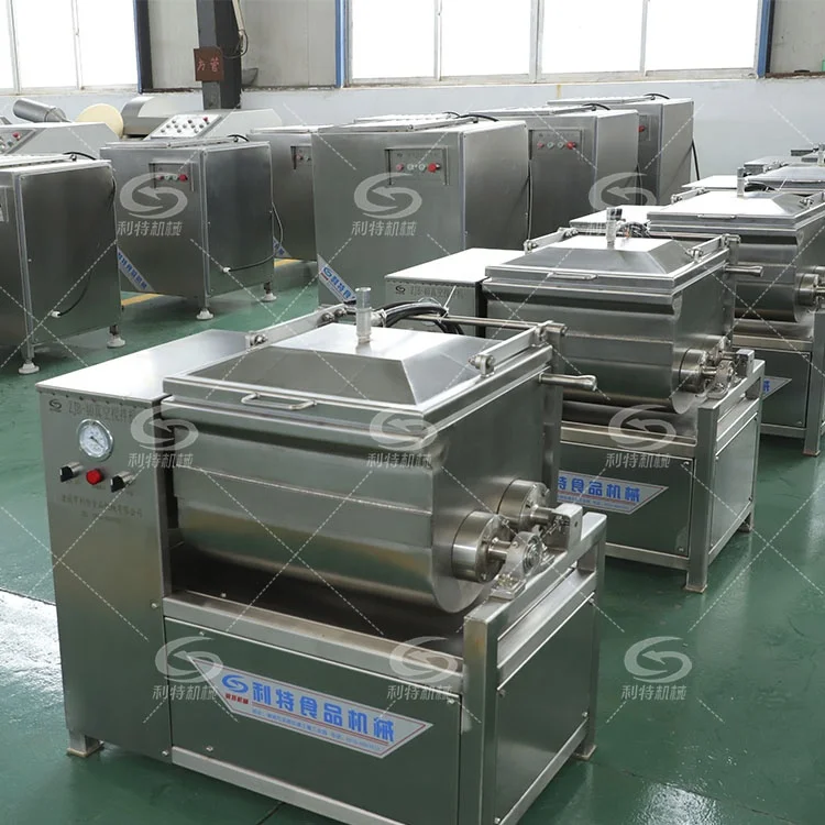 Commercial Vacuum minced beef mixing machine Meat Mixer