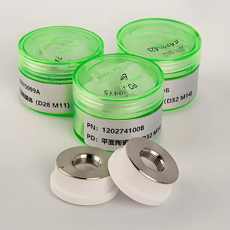 Original Raytools Ceramic Laser Ring Diameter 28 32mm M11 M14 Ceramic Nozzle Holder Raytools BT240 BT230 BM110 114