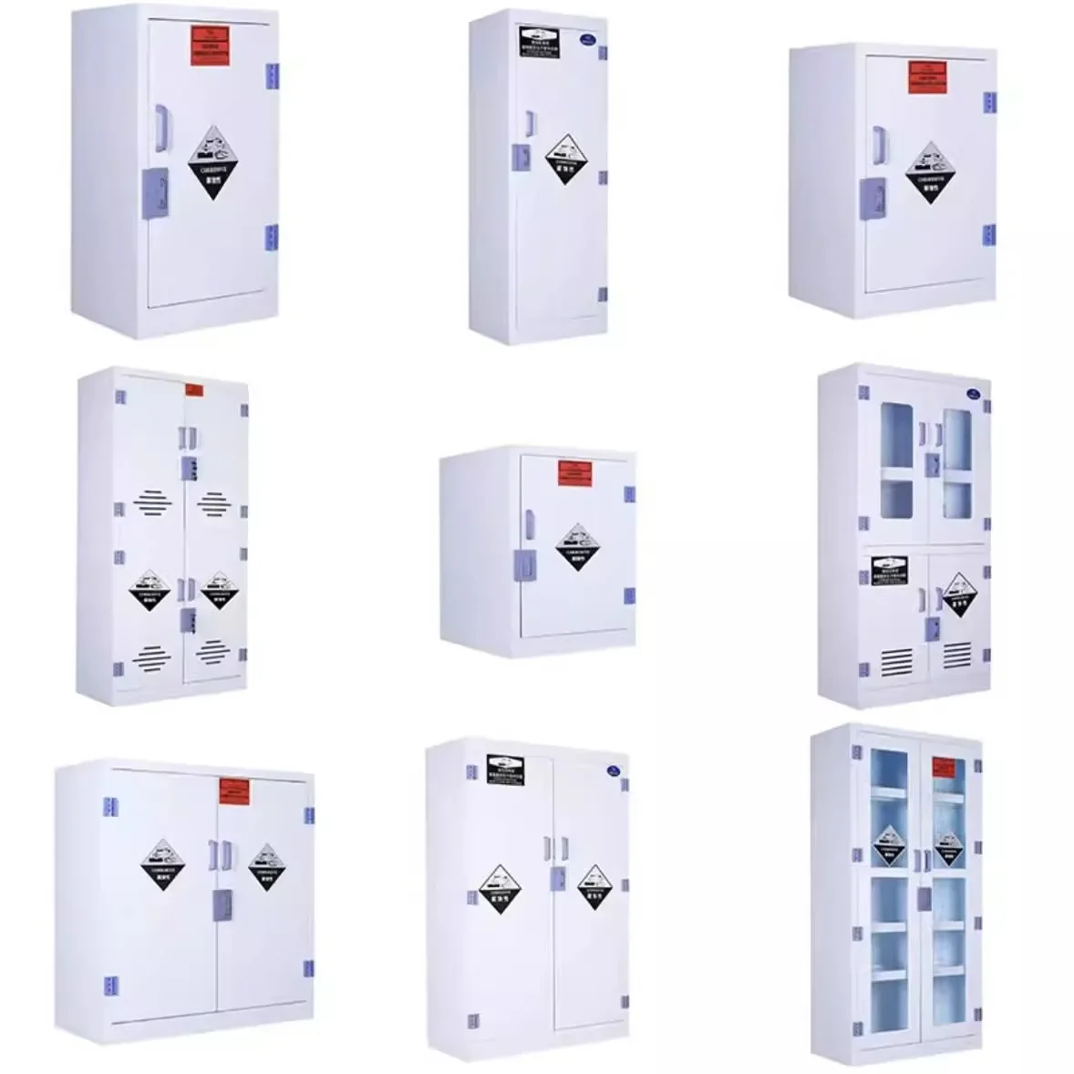 PP acid and alkali cabinet, drug cabinet, laboratory hazardous container cabinet, reagent storage cabinet