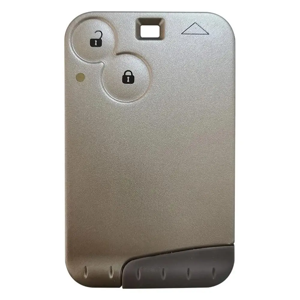 XNRKEY 10/20/30pcs 2 Button Remote Card Key Shell for Renault Laguna Espace Velstais Card Key Case Cover With Grey Blade
