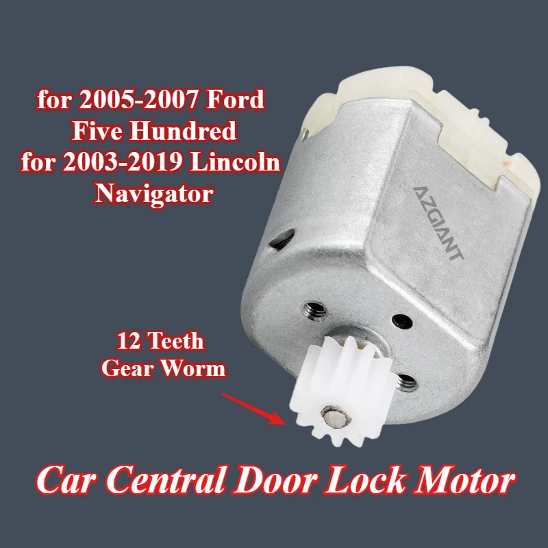 

AZGIANT car Central Door Lock Motor for Ford Five Hundred 2005-2007 Lincoln Navigator 2003-2019 High purity copper carbon brush