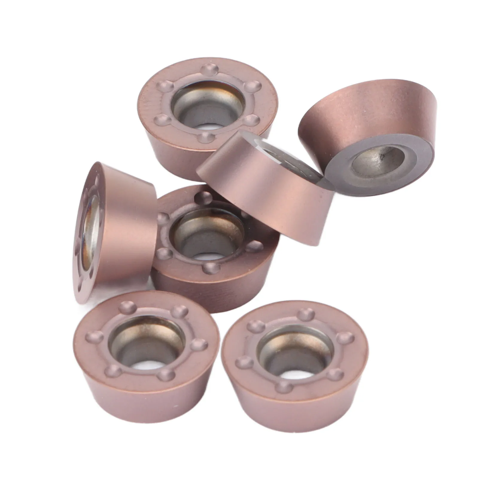 Round Turning Inserts Indexable Coated Carbide Inserts CNC Cutting Milling Tools Coated Carbide Inserts