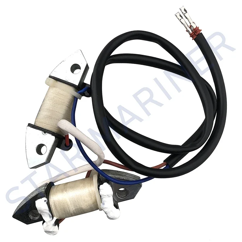 66T-85520 Charge Coil For Yamaha Outboard Motor 2T Parsun Hidea Powertec 38HP 40HP 66T-85520-00 Boat Engine Replaces Parts