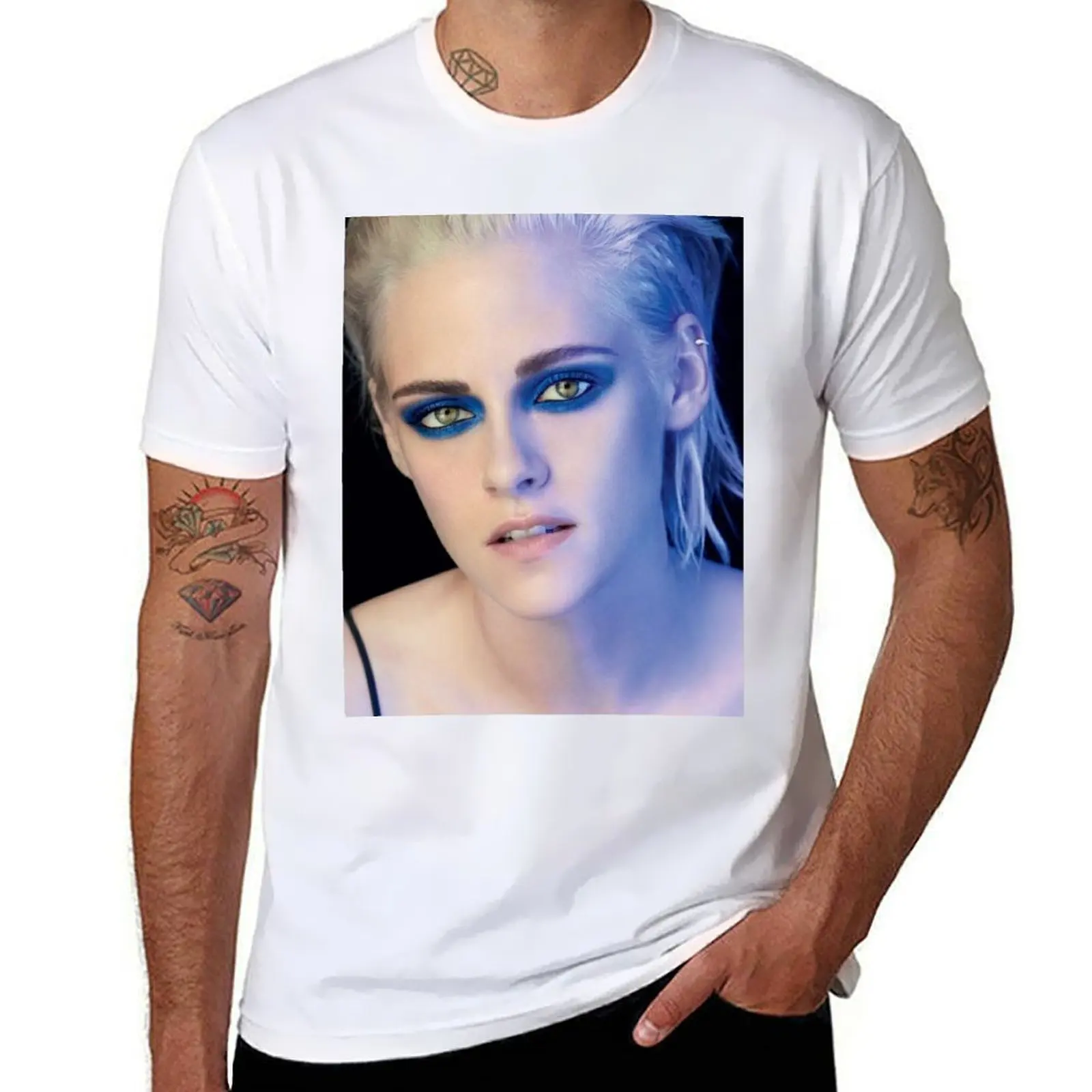 

Kristen Stewart T-Shirt essential t shirt t shirt man cotton T-Shirt