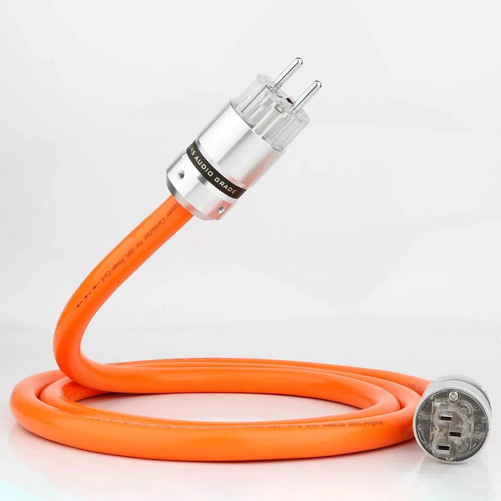 HI-End K800 5N OFC czysty miedziany kabel moc dźwięku HI-fi z rodem w wersji ue/US/AU złącza zasilania do filtra wzmacniacza