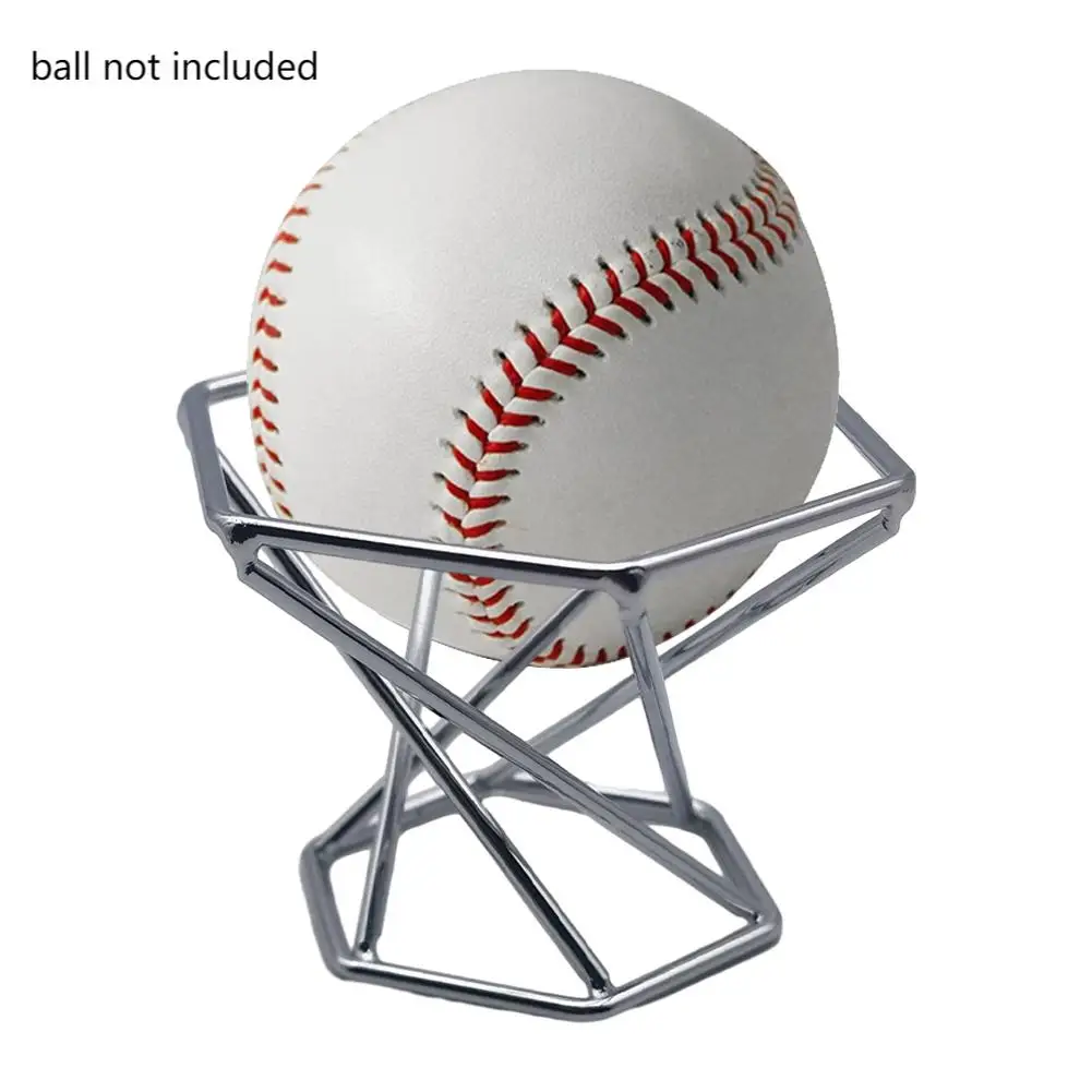 Metal Mount Baseball Holder Display Stand Rack For Golf Ball Tennis Ball Softball Bracket 53x53x42cm Holder Accessories Tools