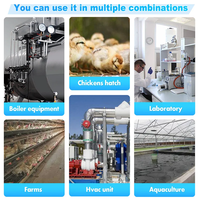 Therye.com et hygromètre sans fil pour l'intérieur et l'extérieur, stations météo, température et humidité, 328 Fédération, portée de 100m