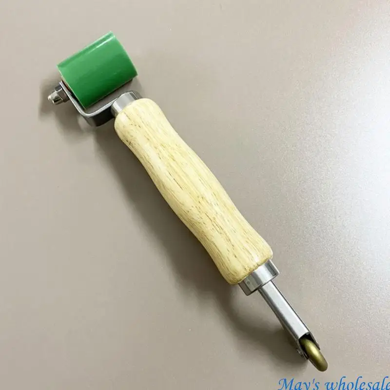 

Rubber & Metal Roller Multi Use Rubber Pressure Roller Tool for Precise Welding Ergonomic Grip For Daily Use 448A