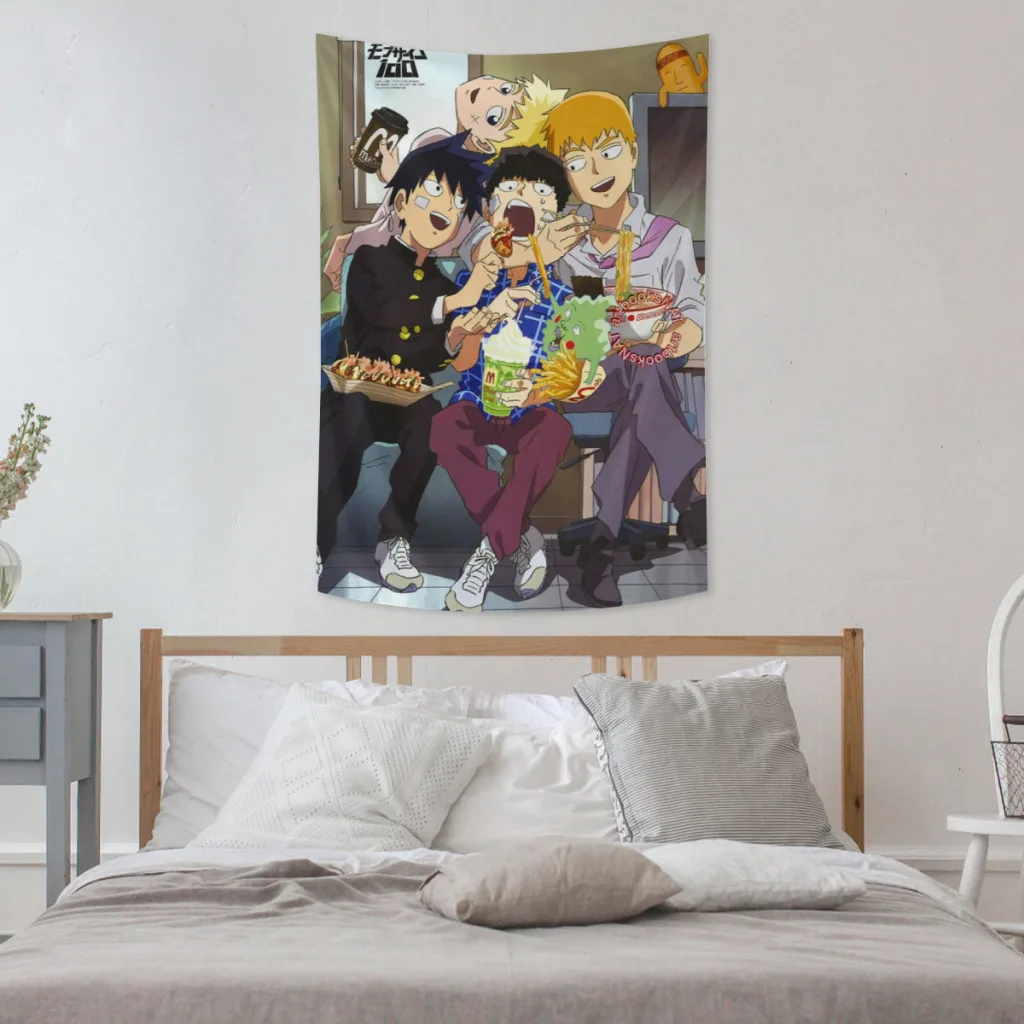 

Mob Psycho 100 Tapestries Room Decoration Items Home Décor Bedroom Wall Decorating Cloth