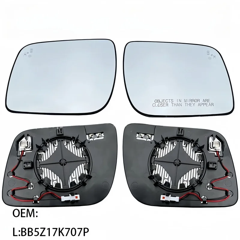 Replacement For Ford Explorer 2011 2012 2013 2014-2019 US Version Car Side Heated Blind Spot Mirror Glass Rearview Mirror Lens