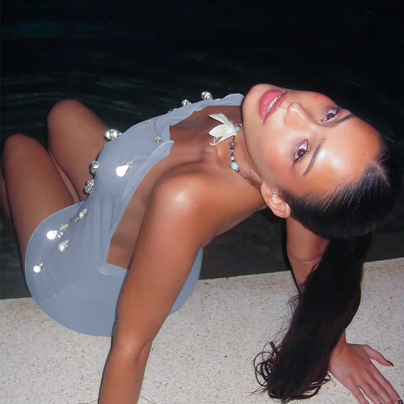 فستان نسائي ماسي Ins Hotsweet على الورك فستان نسائي عصري ليلي خارج النادي ملابس الشارع الشهير فستان نسائي مثير لحفلات العشاء والولائم المسائية #1