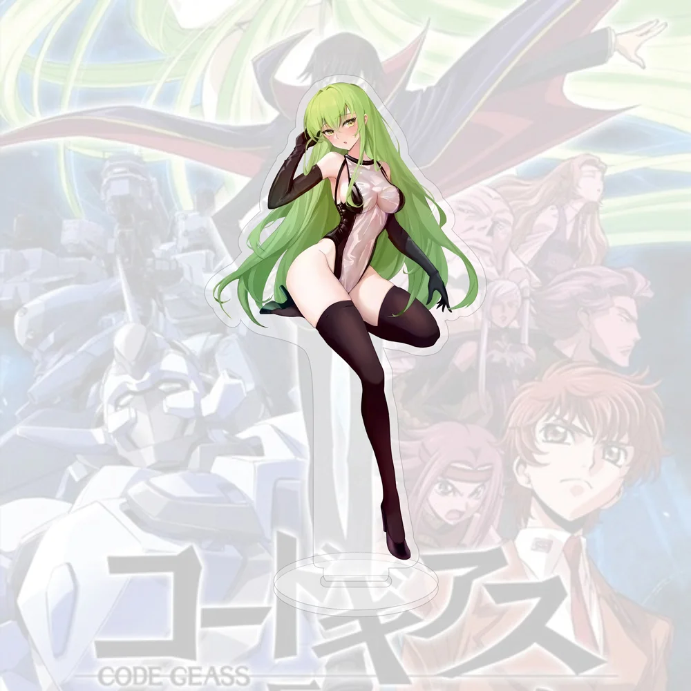 15CM Anime Geass Acrylic  Model Cosplay Charm Characters Ornament Accessories Goods Collection Gifts