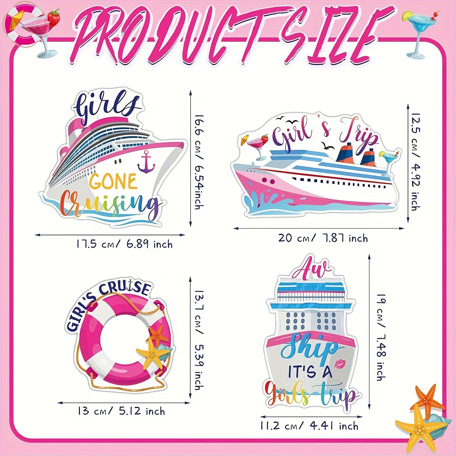 12Pcs Cruise Door Ship Magnets, Nautical Boat & Anchor Design, Car & Fridge Decor, Perfect for Cabin Party & Celebration