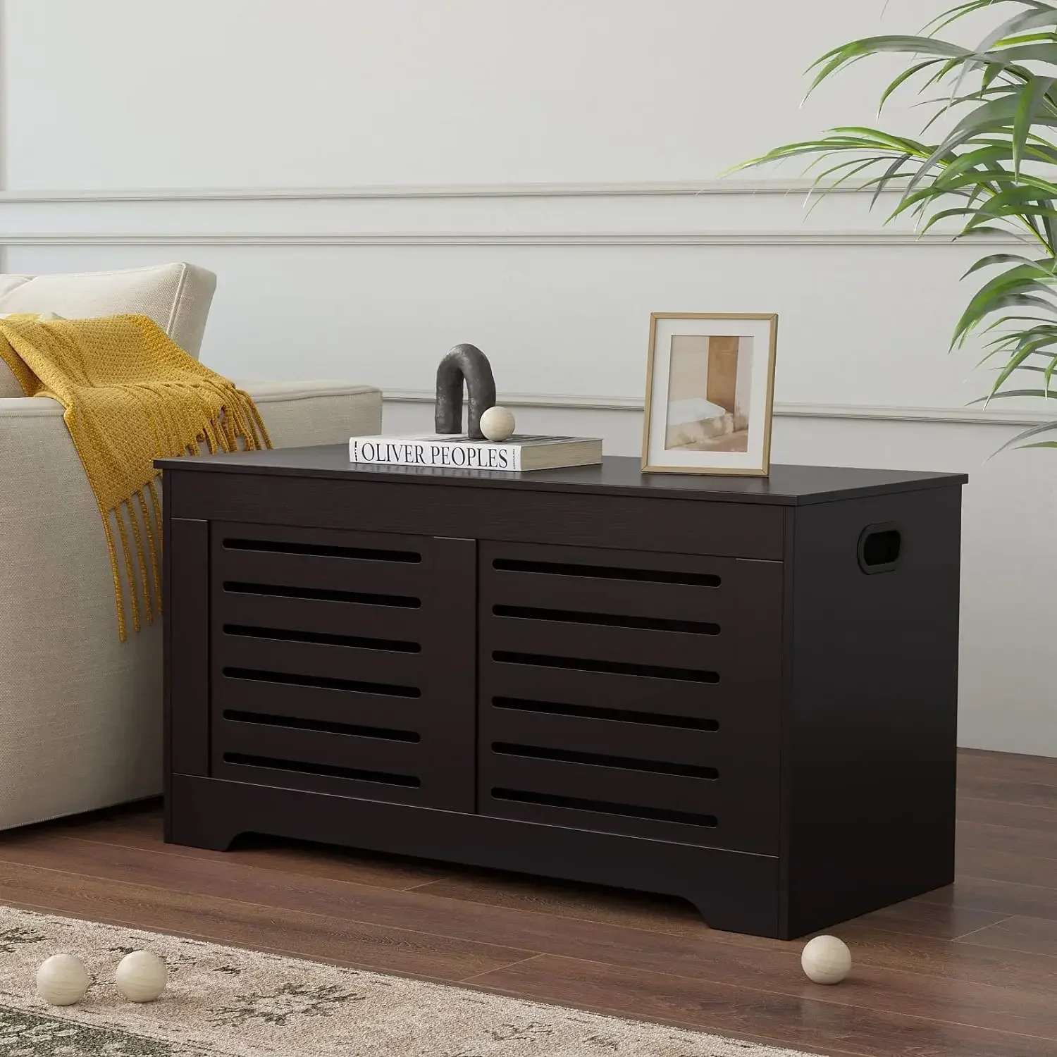 

#For Storage Chest, Flip-Top Wooden Toy Box with 2 Safety Hinges, Retro Entryway Shoe Bench, Sturdy Large Storage Trunk