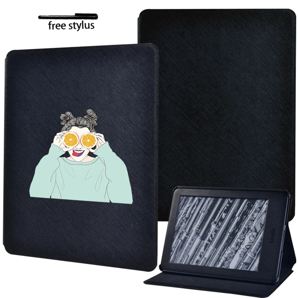 

PU Leather Tablet Stand Case for Paperwhite 5/Kindle 8th/10th Gen/Paperwhite 1 2 3/Paperwhite 4 Foldable Protective Cover