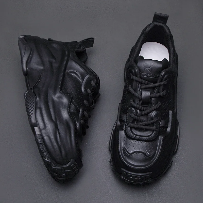 

Летняя новая модная мужская повседневная обувь 2025 года, дышащая и удобная спортивная обувь на толстой подошве