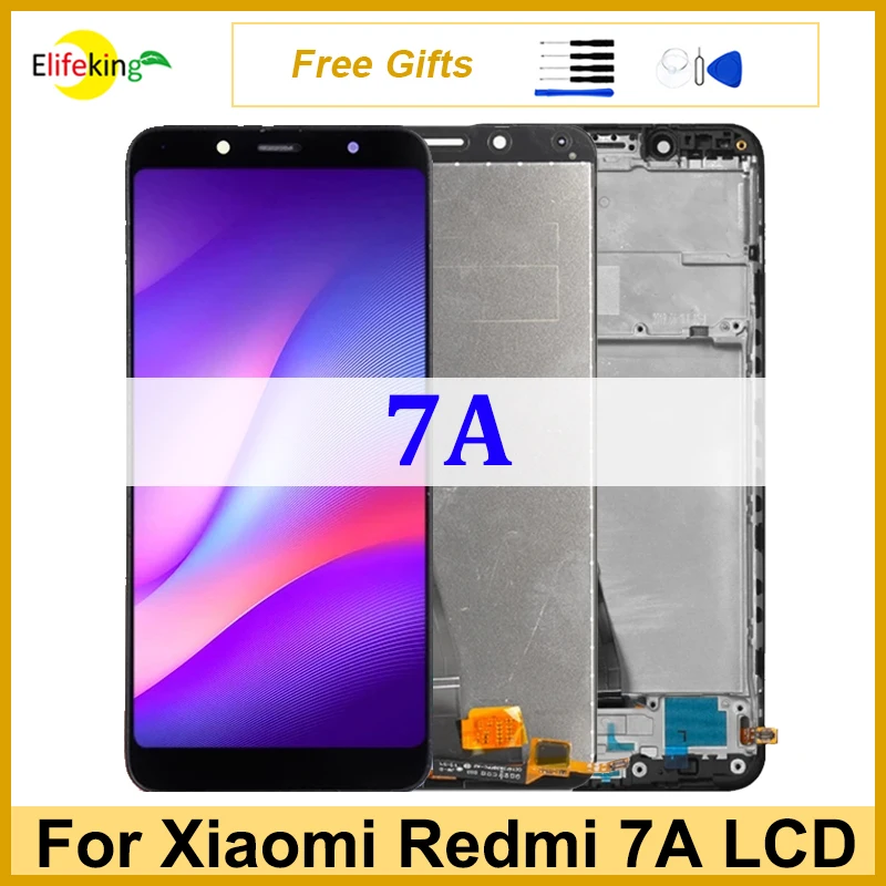 

5.45" Original LCD For Xiaomi Redmi 7A Display Touch Screen MZB7995IN M1903C3EG M1903C3EH Digitizer Assembly Replacement Repair