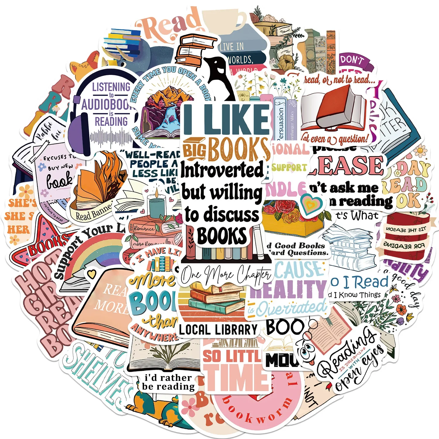 Pegatinas decorativas para libros de lectura, calcomanías de regalo de temporada escolar para estudiantes, álbum de recortes DIY, cuaderno,
