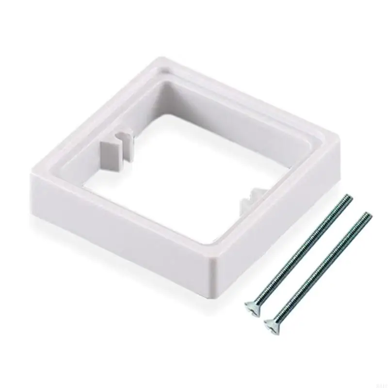 20mm Light Switches Spacer Plastic Socket Surround for Improves Wall Mounting 831F