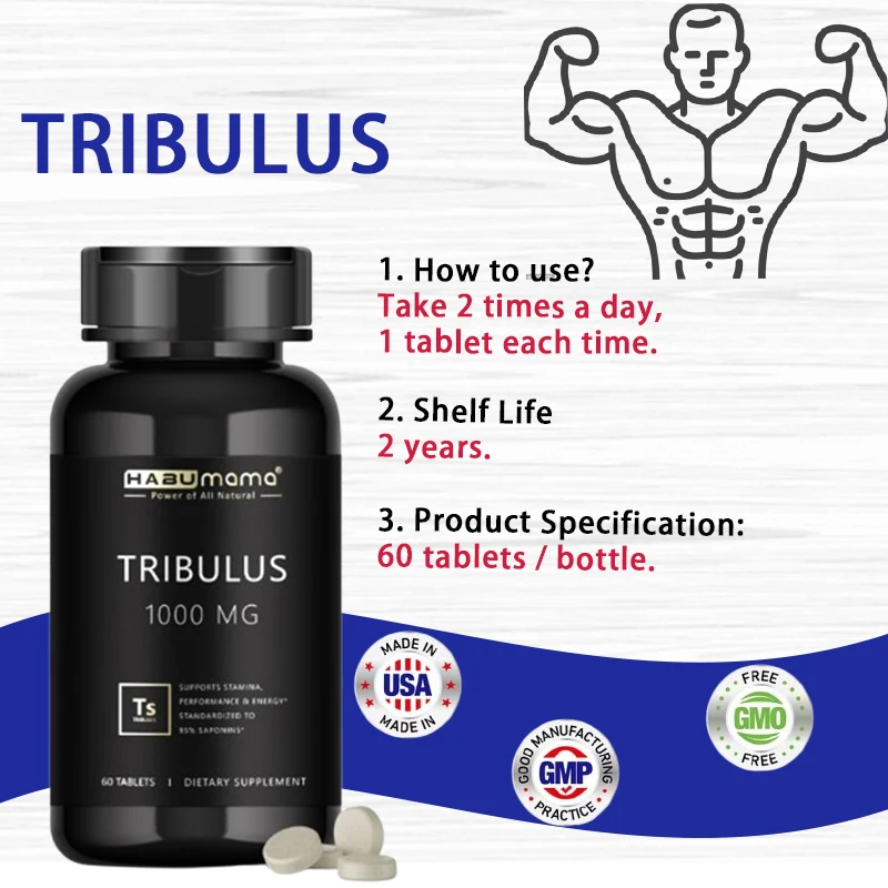 HABUMAMA Top-Performing Energy Supplements with Tribulus Terrestris