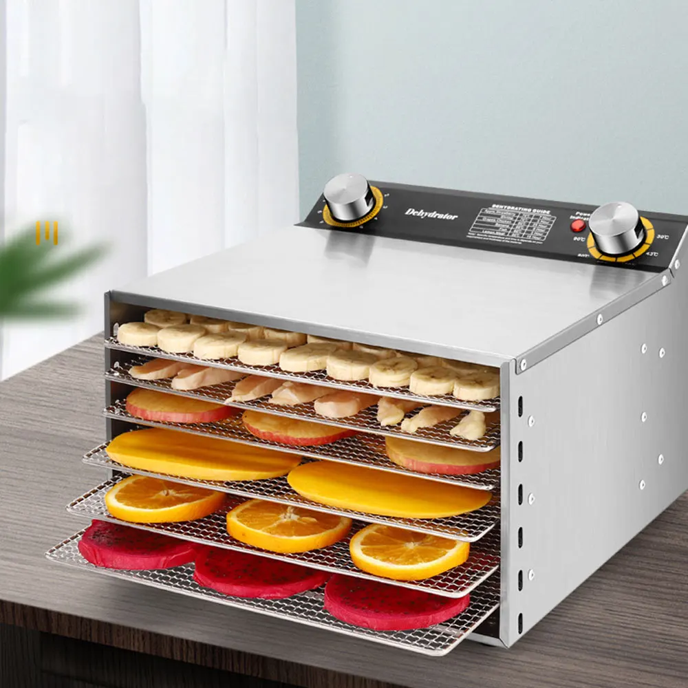 Máquina desidratadora Voedseldroger Máquina de secagem de frutas em aço inoxidável Secador de alimentos para frutas e vegetais