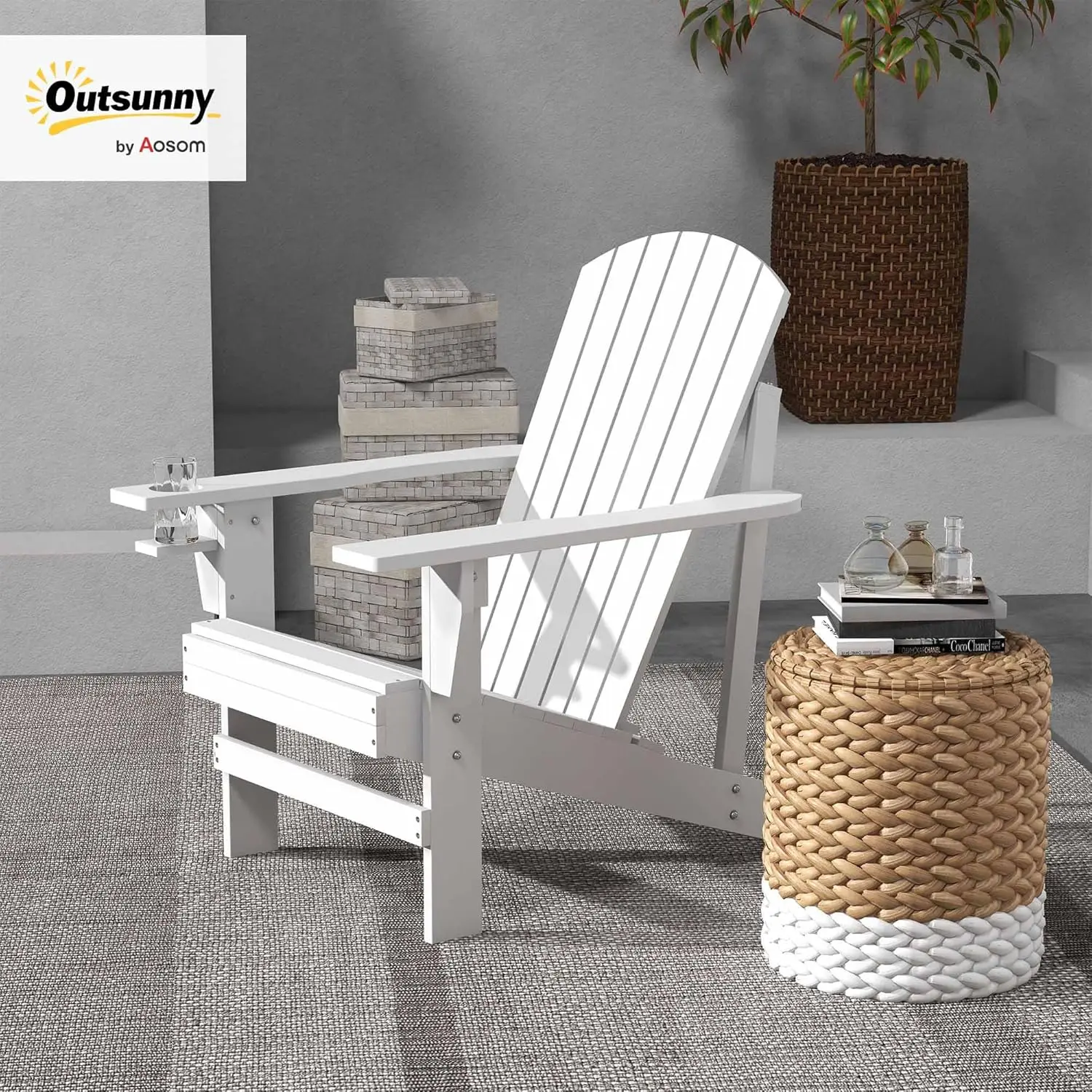 Wooden Adirondack Patio Chair 2