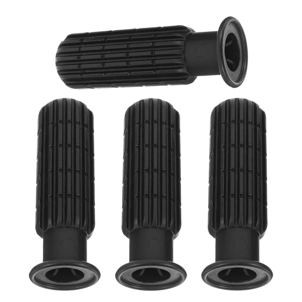 

4pcs Foosball Table Handle 6Mm Diameter Plastic Replacement End Cap For Desktop Soccer Tabletop Stick Repair Parts Durable