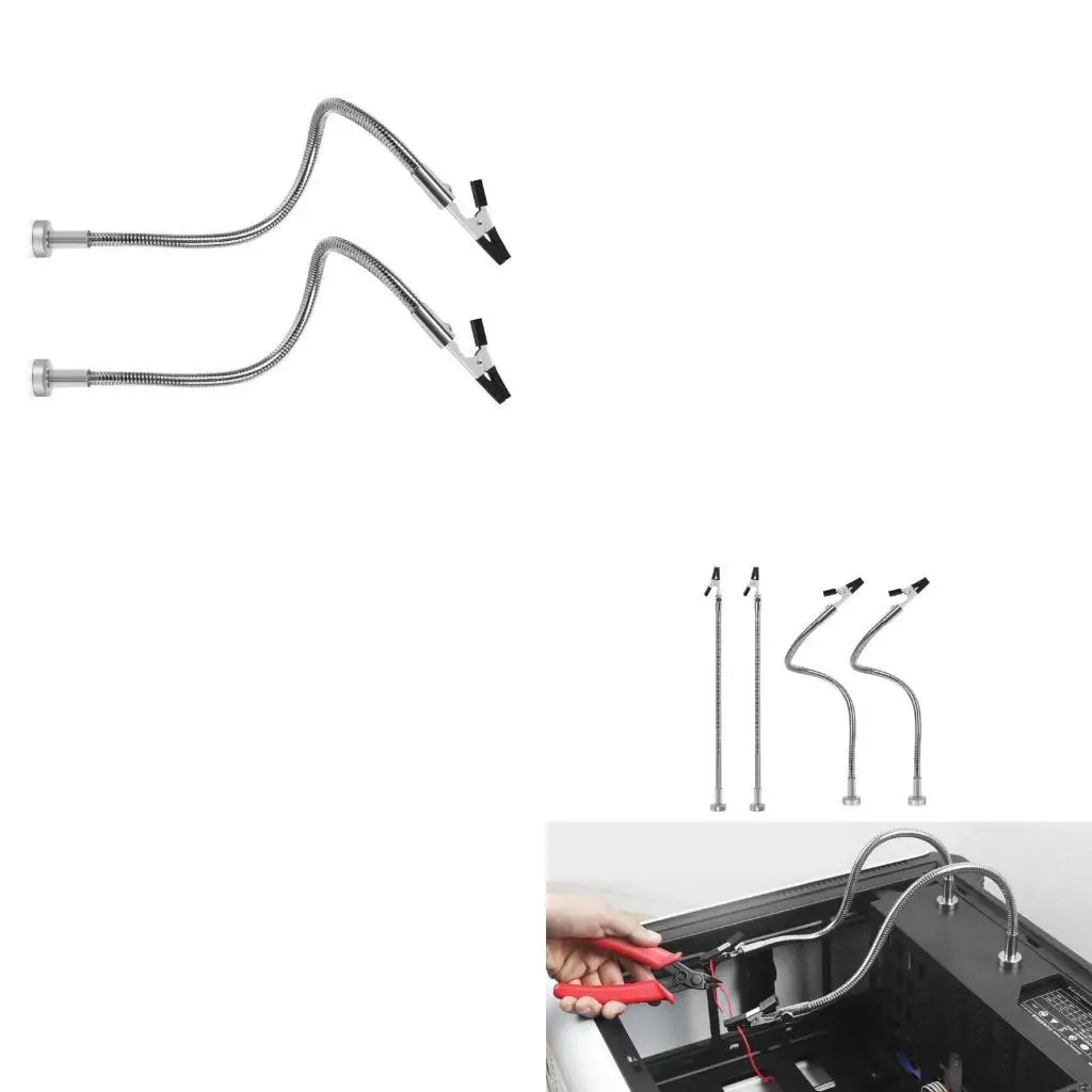 

P82E 2/4Pcs Insulated Soldering Fixing Clips for Engineers and Technicians