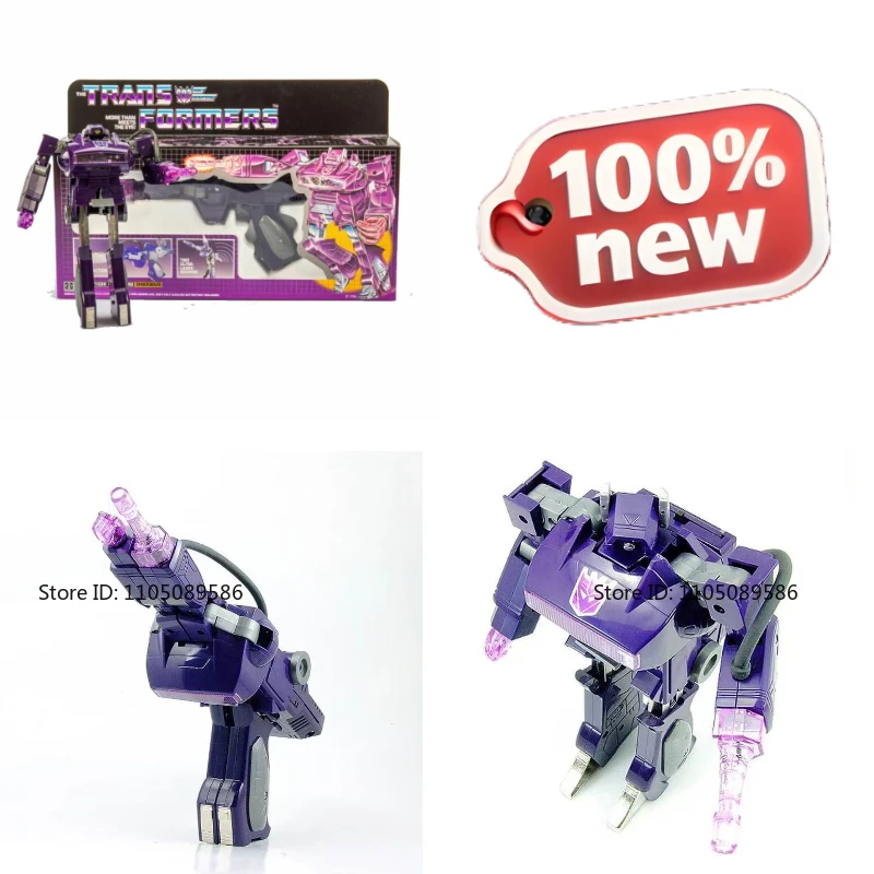 

Совершенно новый в наличии Трансформер серии G1 Shockwave Популярные игрушки Мобильные готовые продукты для студии Украшения Украшения Рисунок