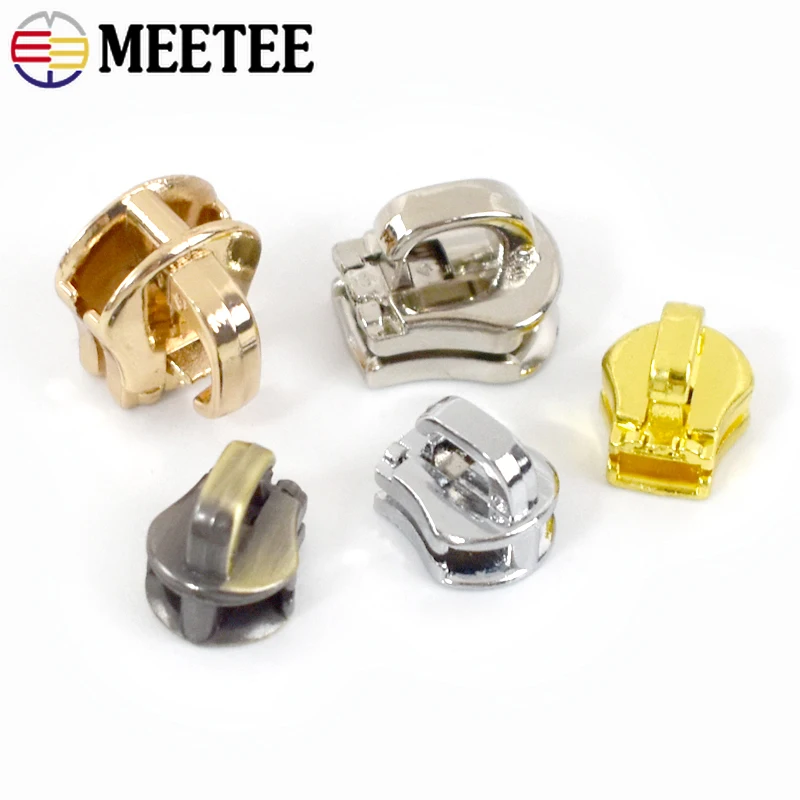 10/20/30 قطعة 3 # 5 # 8 # 10 # سحاب ساحبات للمعادن السوستة حقيبة المحفظة زيبر المنزلق رئيس الملابس الديكور السحابات طقم تصليح المؤشر #4