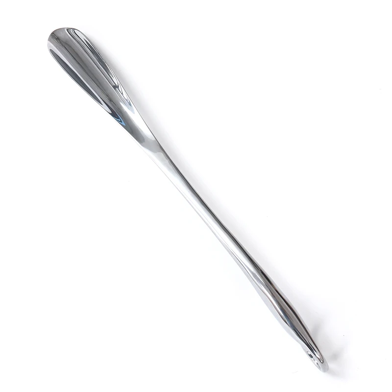 1PCS Stainless Steel Long Pull Shoe Horn Metal Shoes Horns Titanium Alloy Shoes Spoon Convenient Wearing Shoes Horn And Spoon