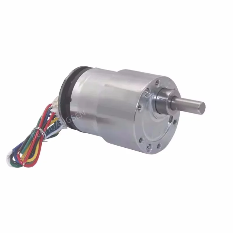 JGB37-520 Encoder Gear Motor AB Dual Phase DC Code Disk Speed Measurement Intelligent Two-Wheel Self-Balancing Car Small Motor