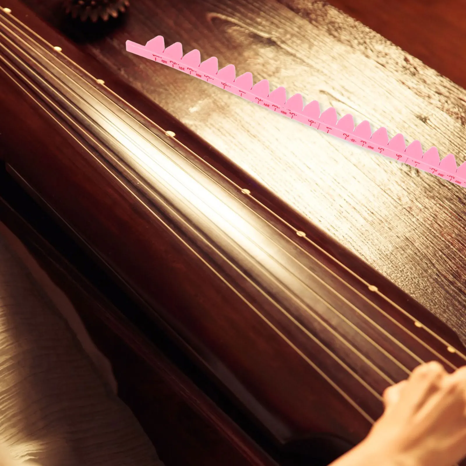 

Guzheng Belt Mute Creative Practice Silica Gel Practical Sordine For Simple Indoor Useful