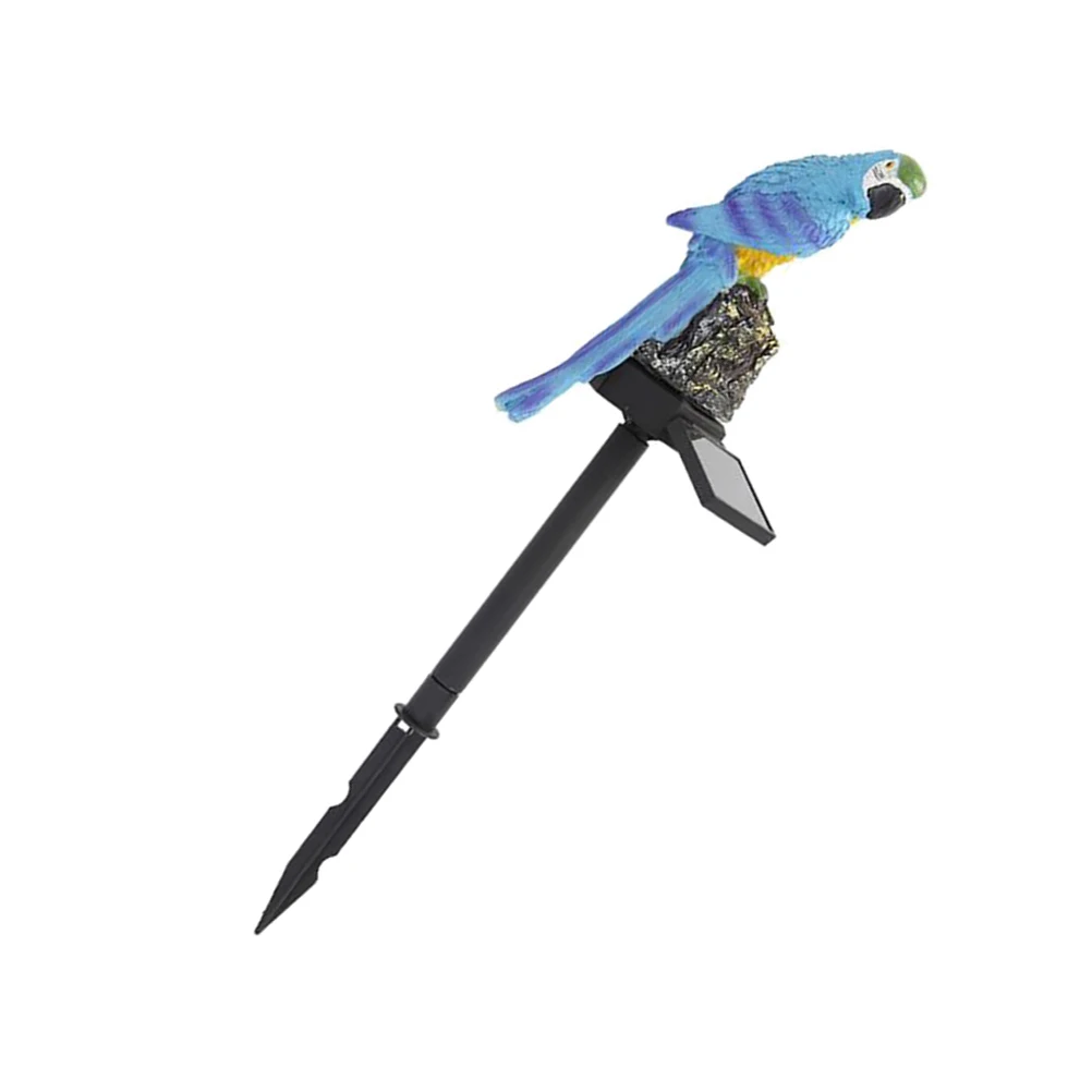 

Solar Lawn Lights Ground Plug Light Garden Solar Power Lamp Parrot Design Outdoor Lighting Eco Friendly Yard
